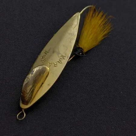 Marathon Weedless Spoon, Gold, 6 g, Bucktail, #24597