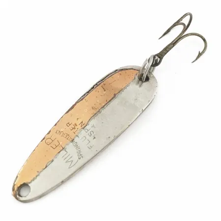 Miller Flutter Spin Blinker, Nickel/Copper, 11 g, Zweifarbig, #24602