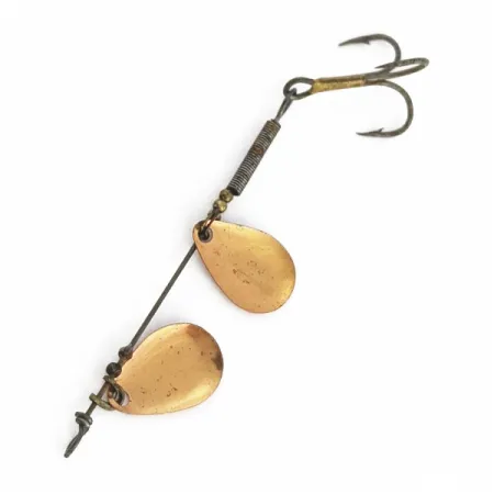 Worth Double Blade Spinner, Kupfer, 1.5 g, Zwei Spinnerblätter, #24603