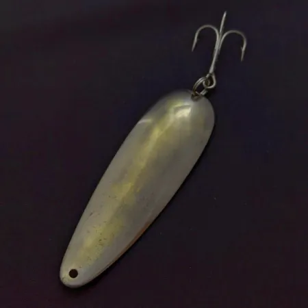 Dardevle Detroit Blinker, Nickel, 28 g, Vintage 1950-80er, #24605