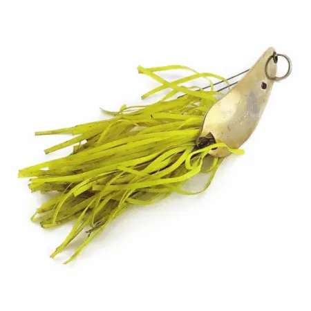 Strike King Timber King Blinker, Gold, 14 g, Gelber Skirt, #24608