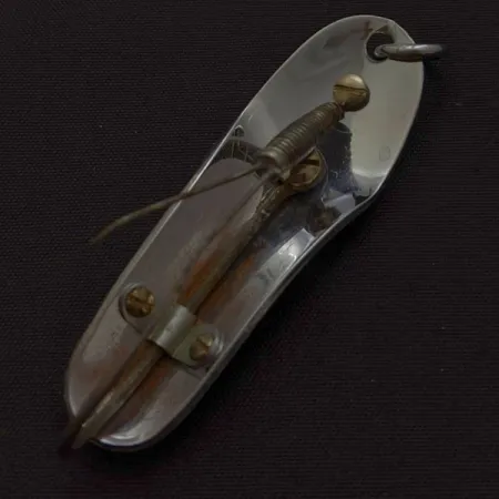 Pflueger Chum 3 Blinker, Nickel, 14 g, Krautschutz, #24609