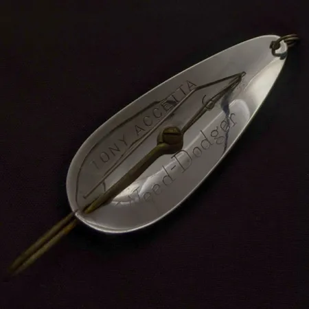 Tony Accetta Weed Doger Blinker, Nickel, 21 g, Krautschutz, #24618