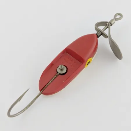 AL. Foss Oriental Wiggler No 4, Rot/Weiß, 14 g, Spinner, #24641