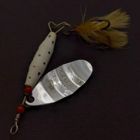 Abu Garcia Spinnaren Reflex Spinner, Weiß, 7 g, Federn, #24644