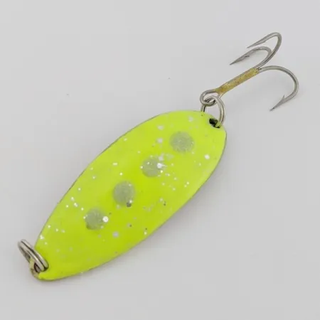 Seneca Little Cleo Blinker, Nickel/Gelb, 1/2 oz, Gravur, #24647