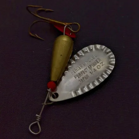 Herter's Perfect Spinner Spinner, Silver, 7g, Gewelltes Blatt, #24651