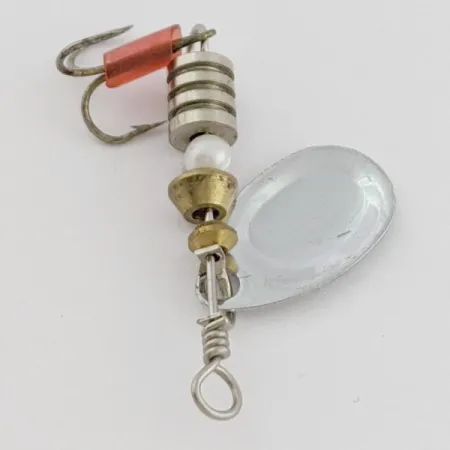 South Bend Spinner Köder, Nickel, 2.7g, Roter Schlauch, #24673
