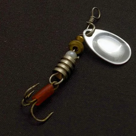 South Bend Spinner Köder, Nickel, 2.7g, Roter Schlauch, #24673
