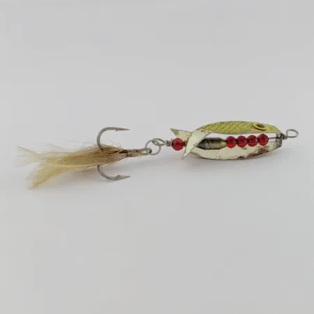 Spinner Mack's Hummbait, Nickel/Rot, 9g, Flügelkörper, #24676