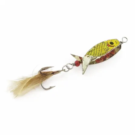 Spinner Mack's Hummbait, Nickel/Rot, 9g, Flügelkörper, #24676