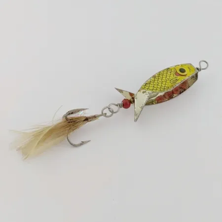 Spinner Mack's Hummbait, Nickel/Rot, 9g, Flügelkörper, #24676