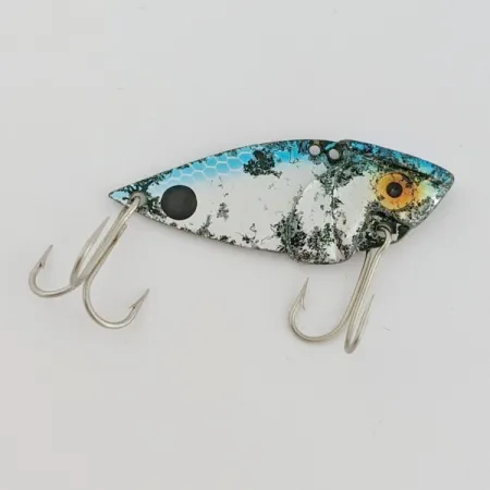 Cordell Gay Blade Bait, Nickel/Blau, 12g, Mehrfach-Ösen, #24687