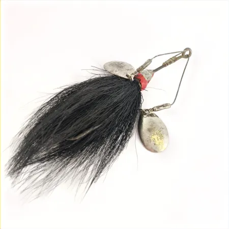 Jamison Shannon Twin Spinner, Nickel, 14g, Bucktail, #24708