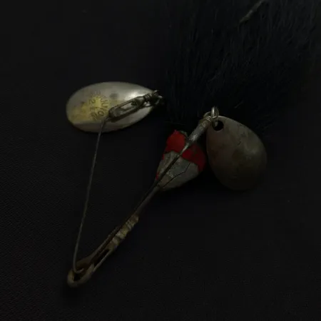 Jamison Shannon Twin Spinner, Nickel, 14g, Bucktail, #24708