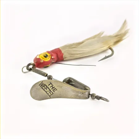 Weezel Baby Feather Minnow, Nickel, 18 g, Krautschutz, #24711