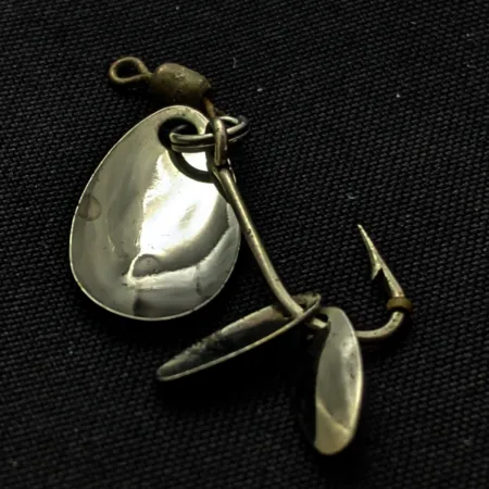 Hildebrandt Flicker Spinner, Nickel, 1g, Zwei Blätter, #24722