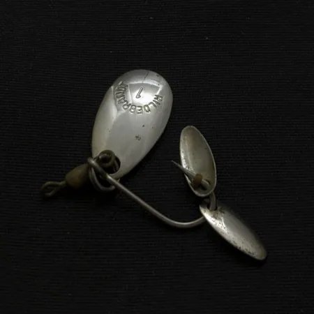 Hildebrandt Flicker Spinner, Nickel, 1g, Zwei Blätter, #24722