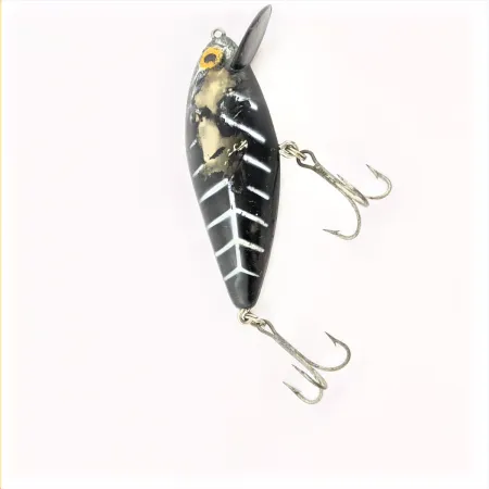 Wobbler Bomber Speed Shad, Schwarz, 12g, gegossene Schaufel, #24745