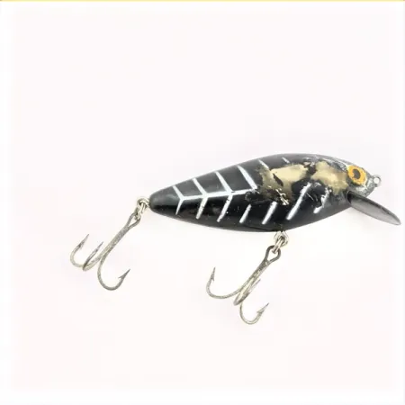Wobbler Bomber Speed Shad, Schwarz, 12g, gegossene Schaufel, #24745