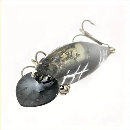 Wobbler Bomber Speed Shad, Schwarz, 12g, gegossene Schaufel, #24745