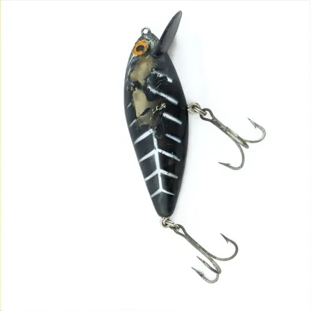 Wobbler Bomber Speed Shad, Schwarz, 12g, gegossene Schaufel, #24745