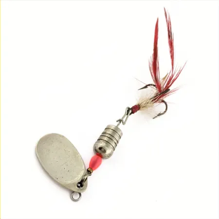 Heddon HEP 1 Spinner, Nickel, 3.6 g, Federdrilling, #24746
