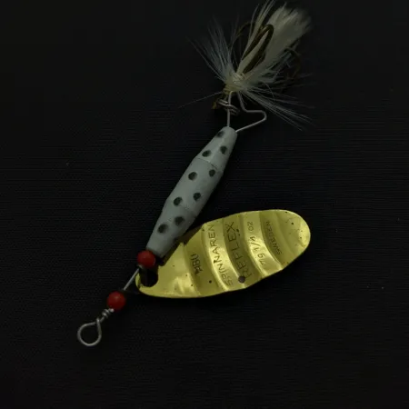 Abu Spinnaren Reflex, Gold, 7 g, Federdrilling, #24756