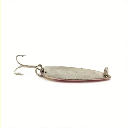 Dura-Pak Blinker, Rot/Weiß, 4.5 g, Nickel-Rückseite, #24760