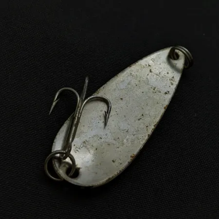 Dura-Pak Blinker, Rot/Weiß, 4.5 g, Nickel-Rückseite, #24760