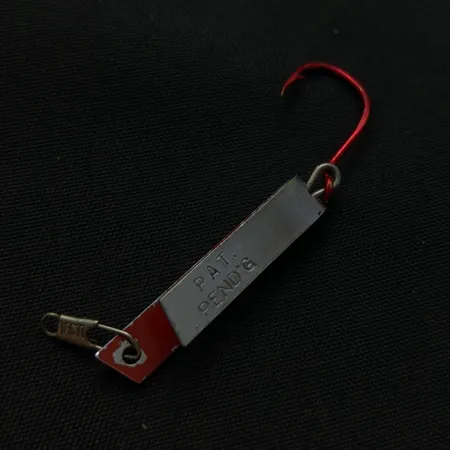 South Bend Super-Duper 500 Blinker, Nickel/Rot, 1.5g, U-Bend, #24769