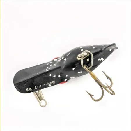 Eddie Pope Hot Shot Wobbler, Schwarz-Glitter, 1.5 g, #24774