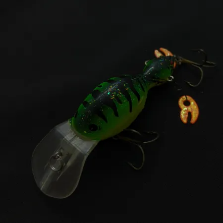 Renosky Double Image Crankbait, Fire Tiger, 9.5g, zweiteilig, #24775
