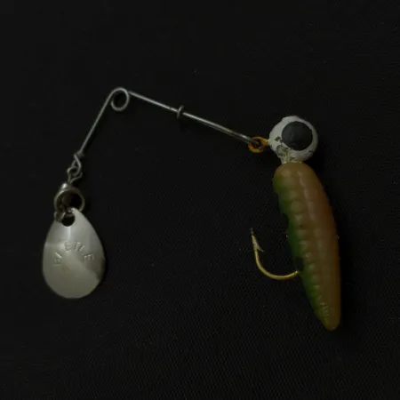 Johnson Beetle Spin Spinner, Nickel/Gelb, 2.5g, #24785