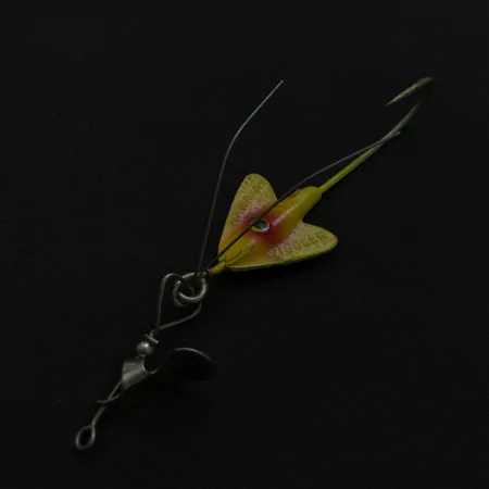 Arbogast Hawaiian Wiggler Köder, Gelb, 7g, Krautschutz, #24793