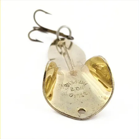 Blinker GIL-O №2, gold, 14 g, verbreiterter Kopf, #24796