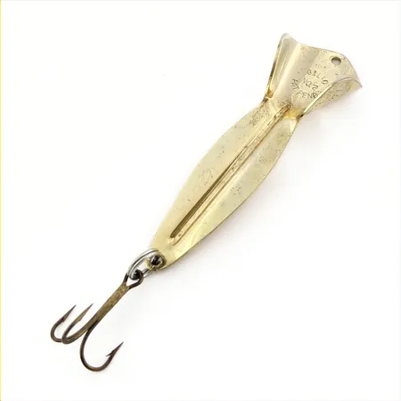 Blinker GIL-O №2, gold, 14 g, verbreiterter Kopf, #24796