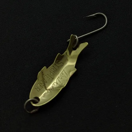 Les Davis Stripe Teaser Blinker, Gold, 1.1 g, Fischform, #24810