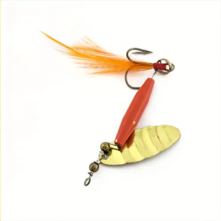 Spinner Worth #301, Rot Schwarz Gold, 9g, Federdrilling, #24813