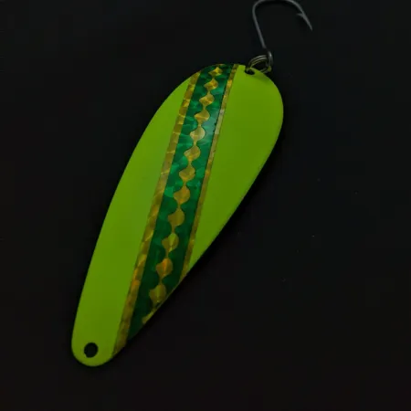Blinker Moonshine Flutter, gelb-grün, 12g, Glow, #24817