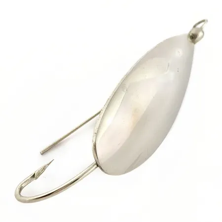 Luhr Jensen Silver Spoon Blinker, Nickel, 5 g, Krautschutz, #25188