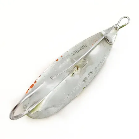 Johnson Silver Minnow Weedless, Blinker, Green/Orange, 9 g, USA, #25191