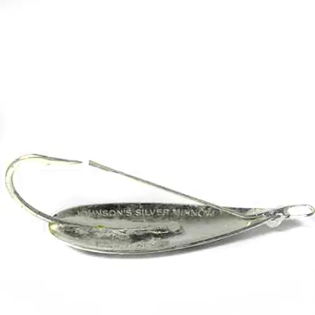 Johnson Silver Minnow Blinker, Silber, 9g, Krautgeschützt, #0007
