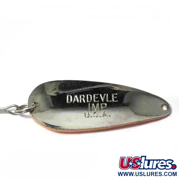 Eppinger Dardevle Imp Blinker, Orange/Rotes Dreieck, 11g, Klassik, #0019