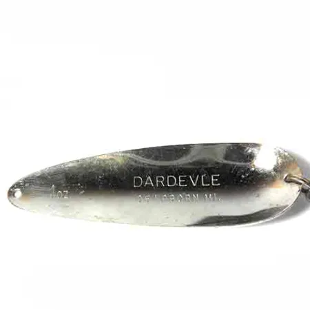 Eppinger Dardevle Blinker, Weiß / Schwarz / Silber, 28g, #0023
