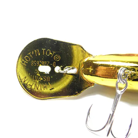 Storm Hot'N'Tot Thin Fin Wobbler, Gold Metallic / Schwarz, 12g, #0041