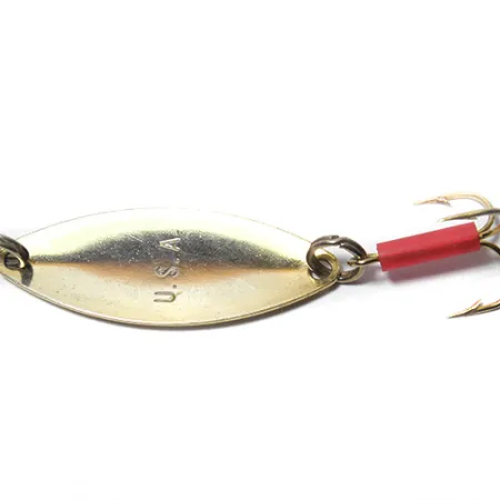 Mepps Spoon 1 Blinker, Gold/Hologramm/Rot, 7g, Lockschlauch, #0073