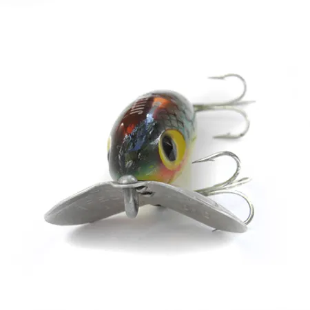 Fred Arbogast Jitterbug Oberflächenköder, Barsch, 7g, Metalllippe, #0087