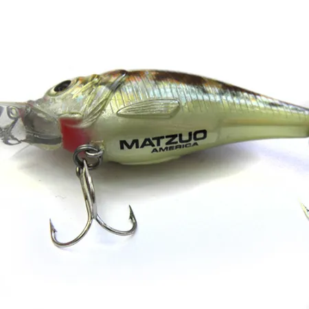 Matzuo Crank Wobbler, Chrome-Blau, 11g, Tiefe 0,3-1,2m, #9254