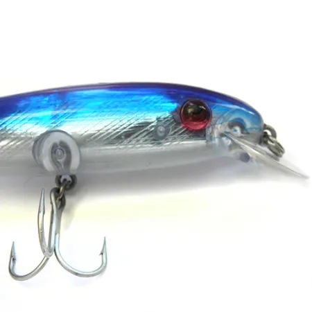 Rebel Windcheater Minnow Wobbler, Blau/Rot/Silber, 21g, Windwurf, #0094